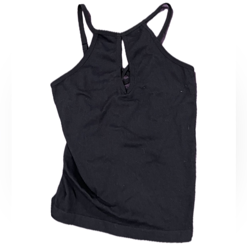 Black tank top